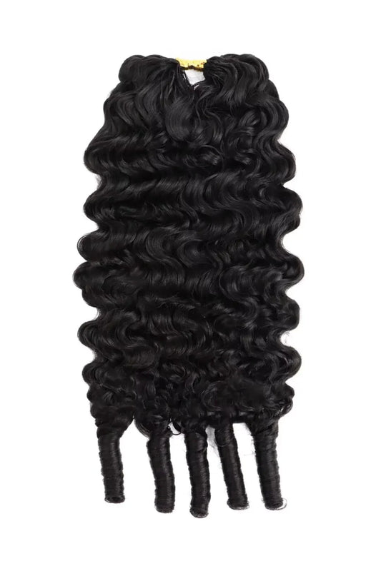 Burmese Curly Bulk Hair for Boho Braids | Human Hair Extensions